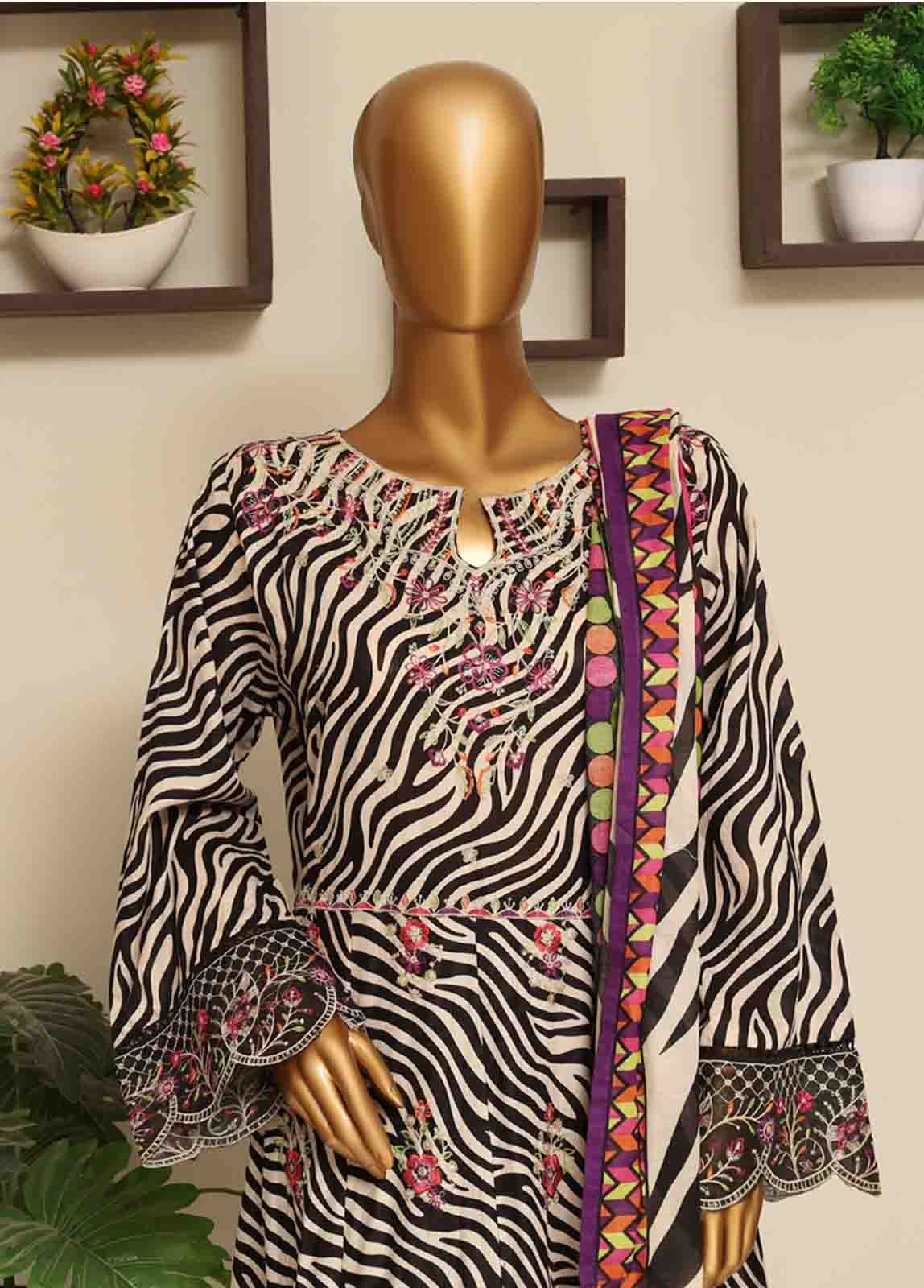 Bin Saeed SME-FR-0797 Embroidered Frocks 2025
