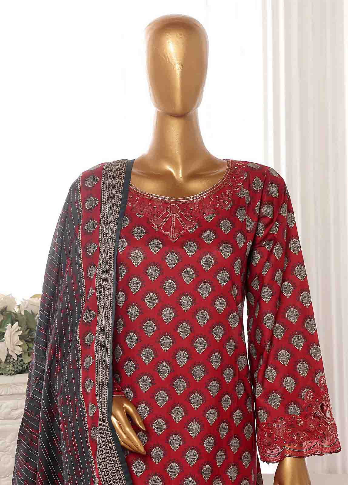Bin Saeed SME-FR-595 Embroidered Frocks 2025