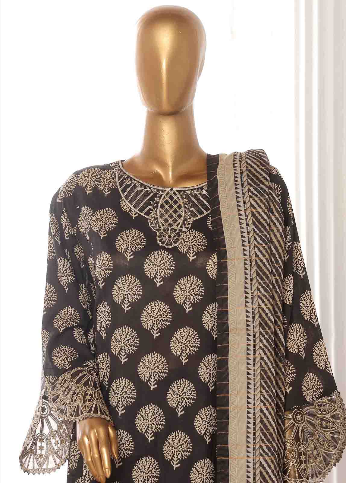 Bin Saeed SME-FR-634 Embroidered Frocks 2025