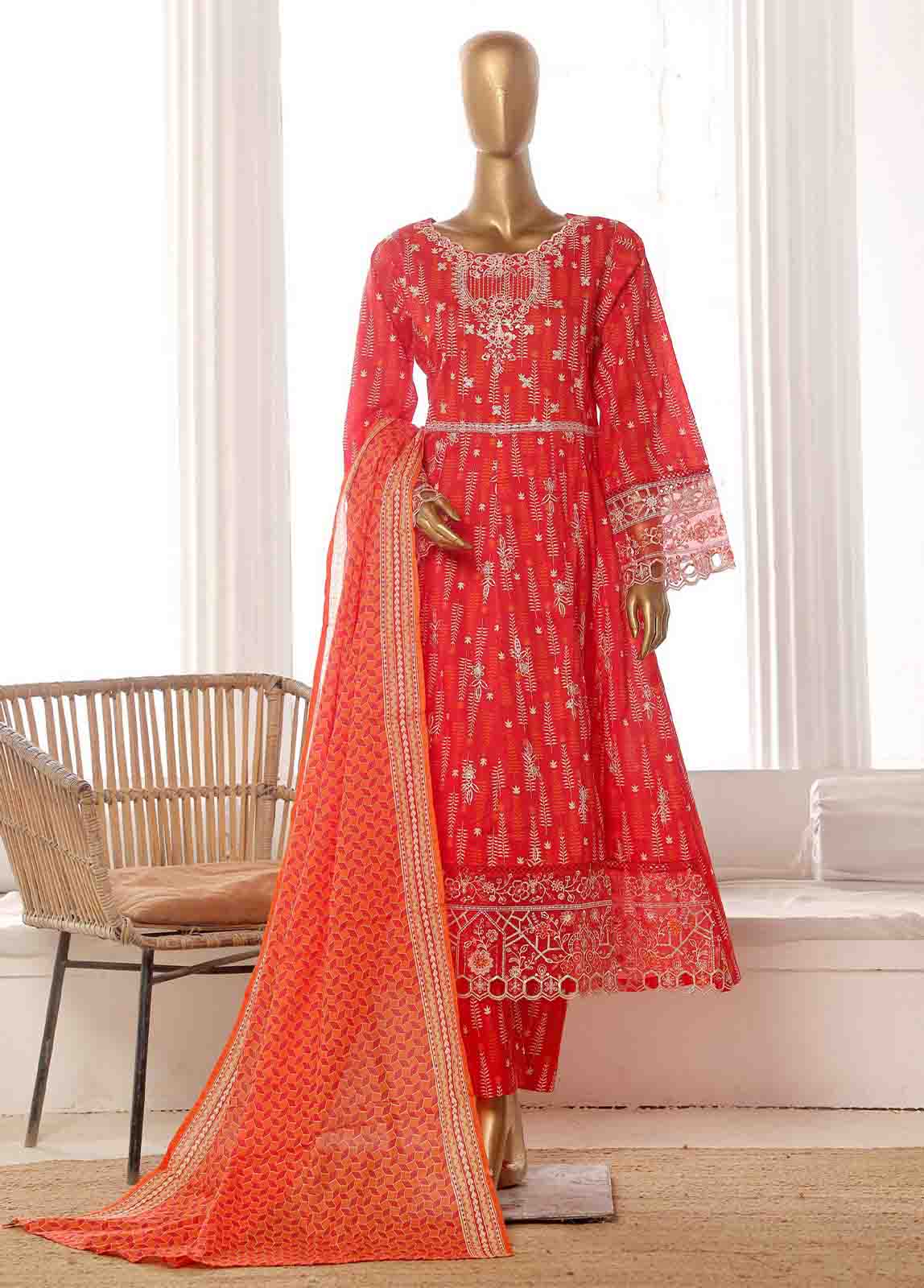 Bin Saeed SME-FR-798 Embroidered Frocks 2025