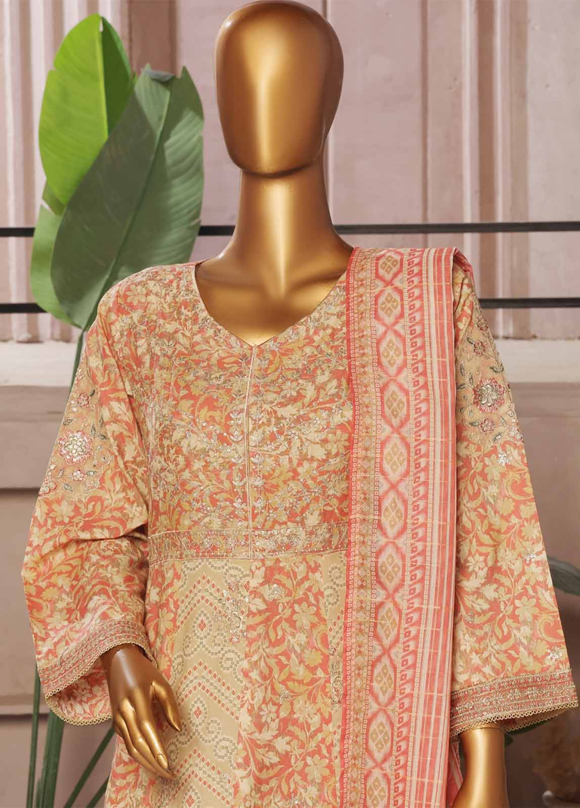 Bin Saeed SMFR-039 Embroidered Frocks 2025