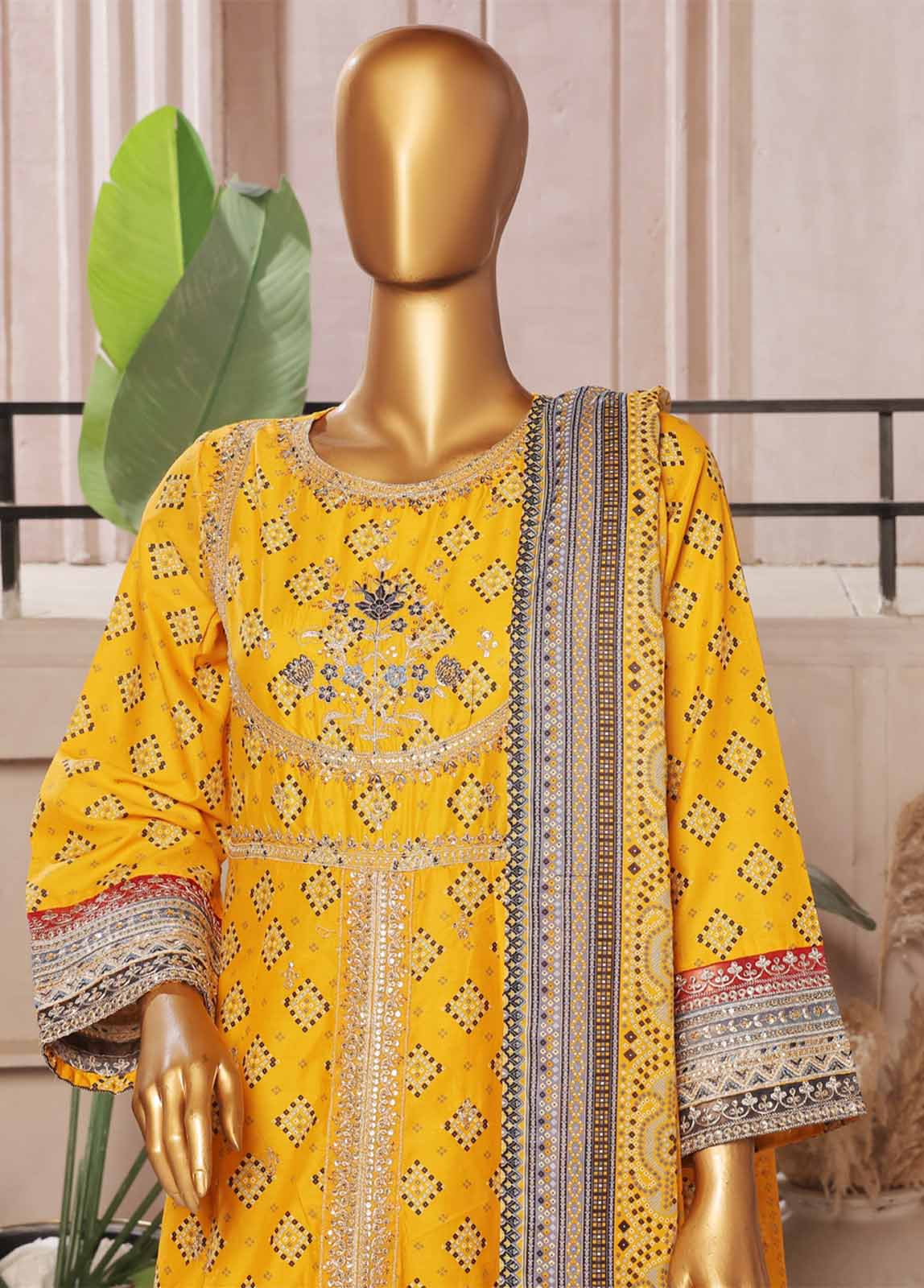 Bin Saeed SMFR-793 Embroidered Frocks 2025