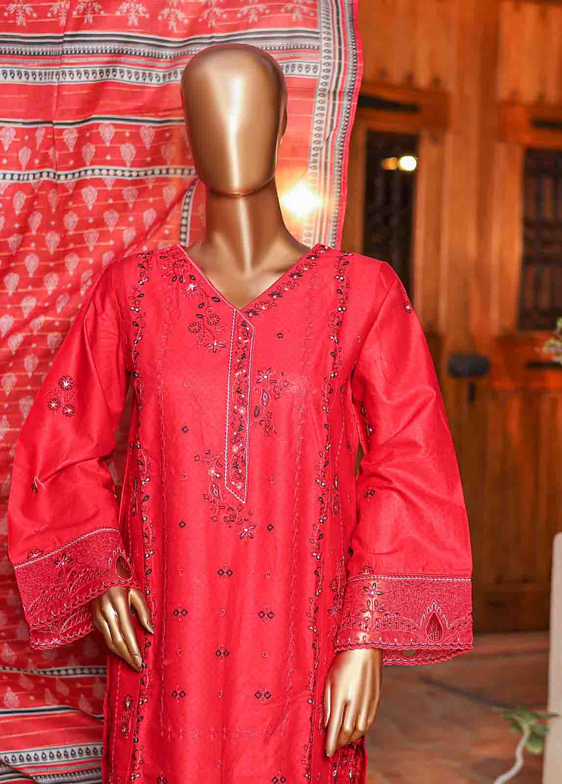 Bin Saeed SMLF-EMB-406-B Digital Printed Embroidered Suits 2025