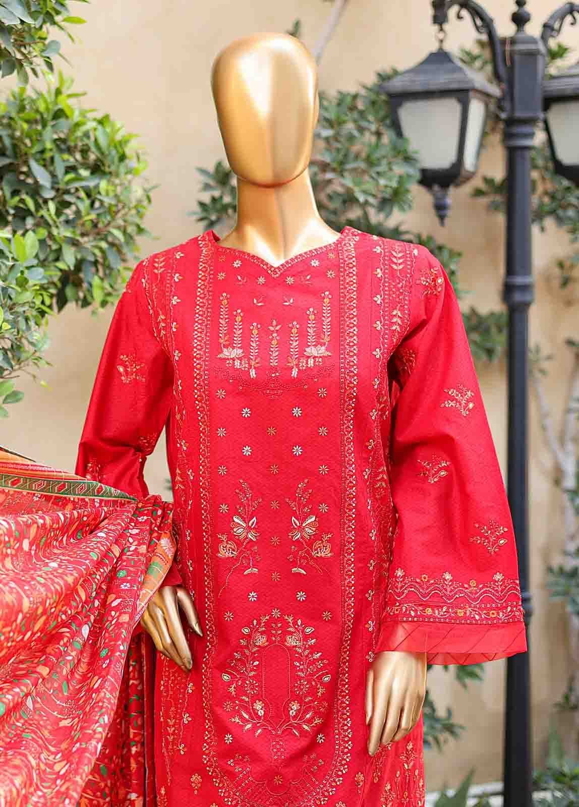 Bin Saeed SMLF-EMB-440-A Digital Printed Embroidered Suits 2025