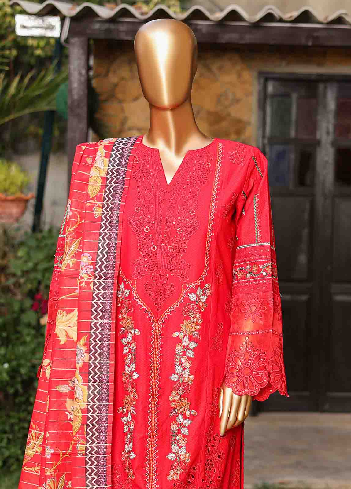 Bin Saeed SMLF-EMB-441-B Digital Printed Embroidered Suits 2025