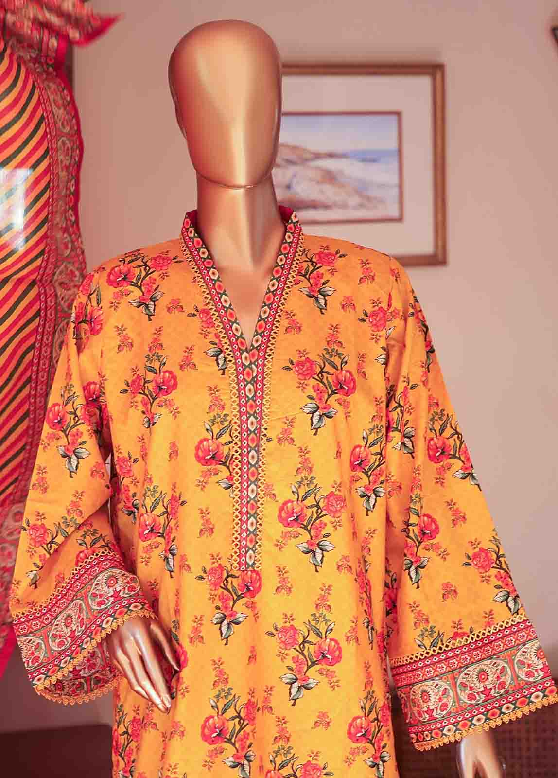 Bin Saeed SMLF-PR-0124 3 Piece Printed Suits 2025