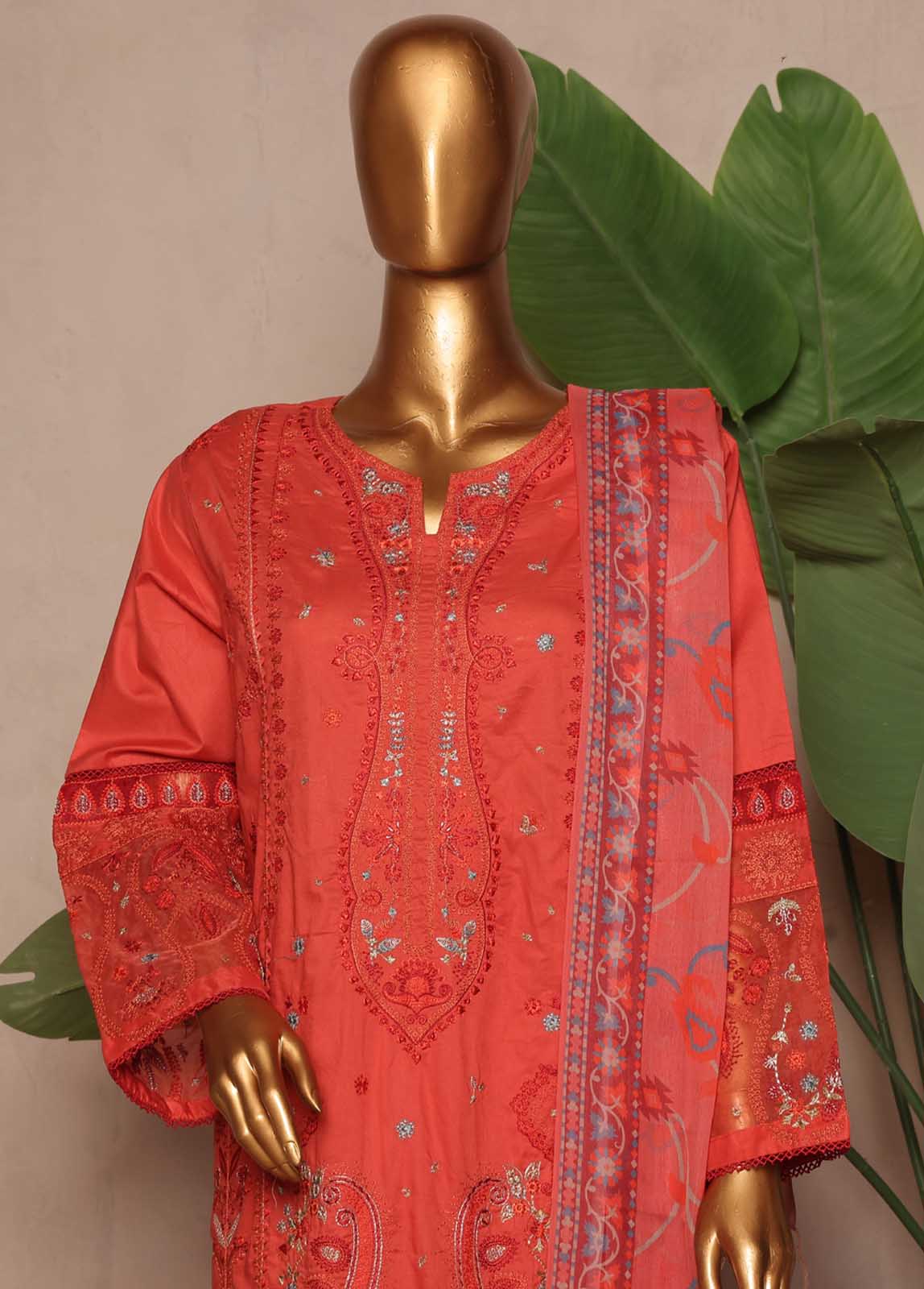 Bin Saeed SMPC-EMB-014-A Digital Printed Embroidered Suits 2025
