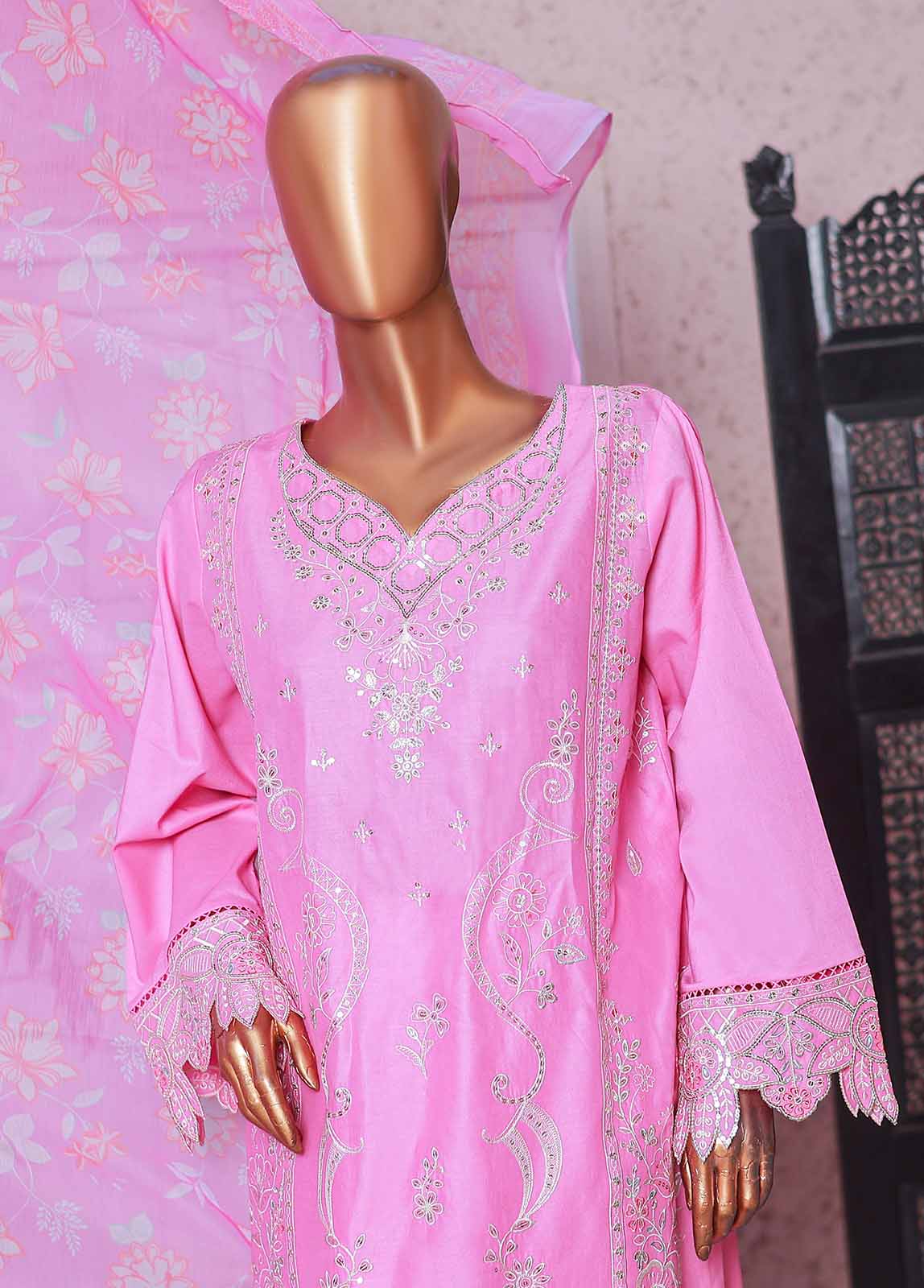 Bin Saeed SMPC-EMB-018-B Digital Printed Embroidered Suits 2025