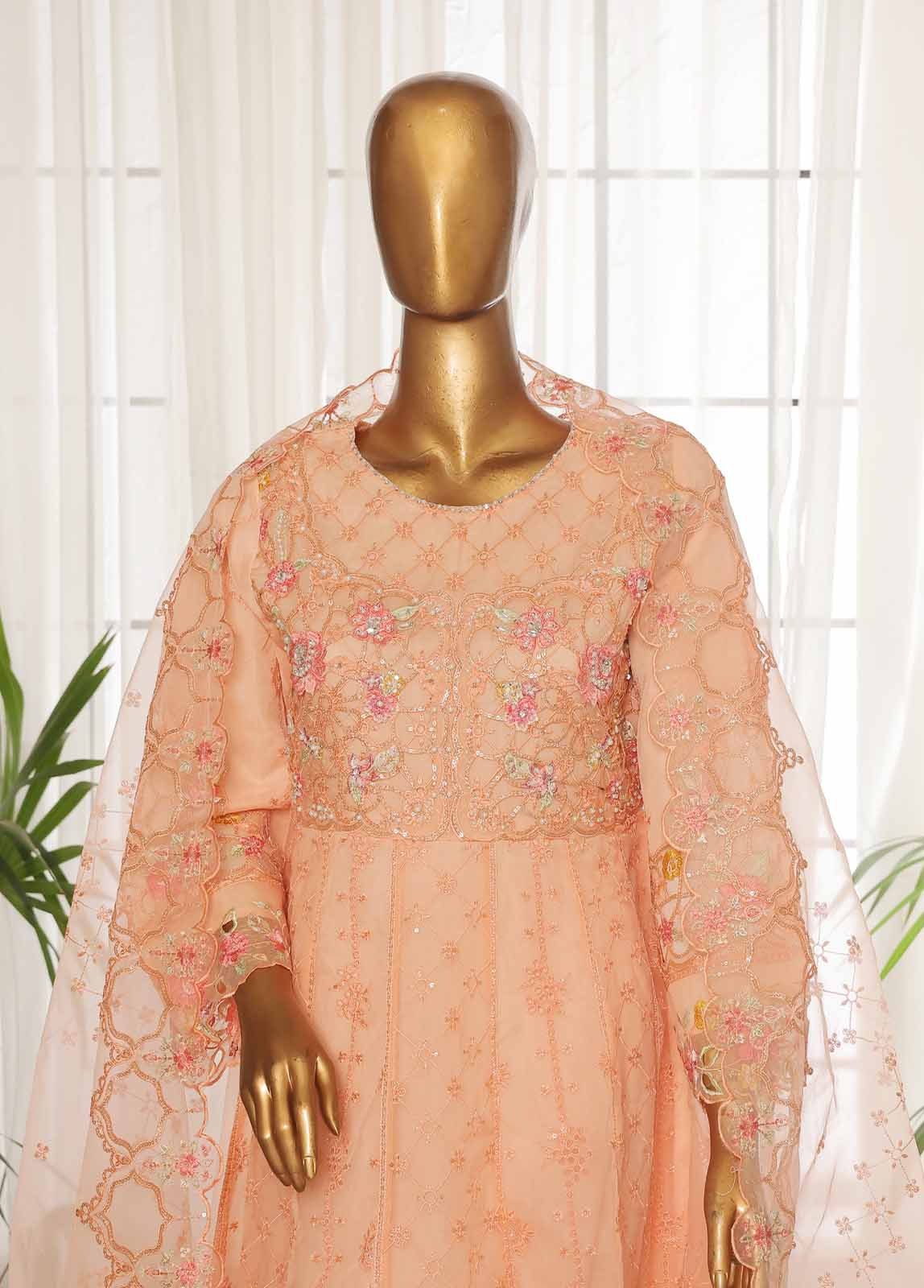 Bin Saeed STS-001 Luxury Pret Organza 2025