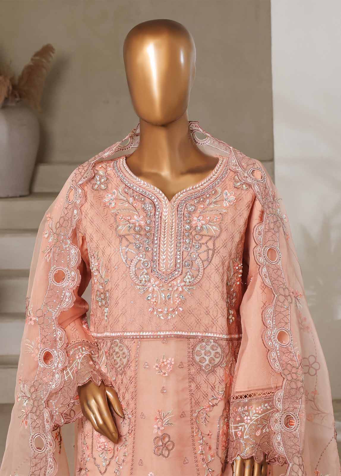 Bin Saeed STS-003-M Luxury Pret Organza 2025