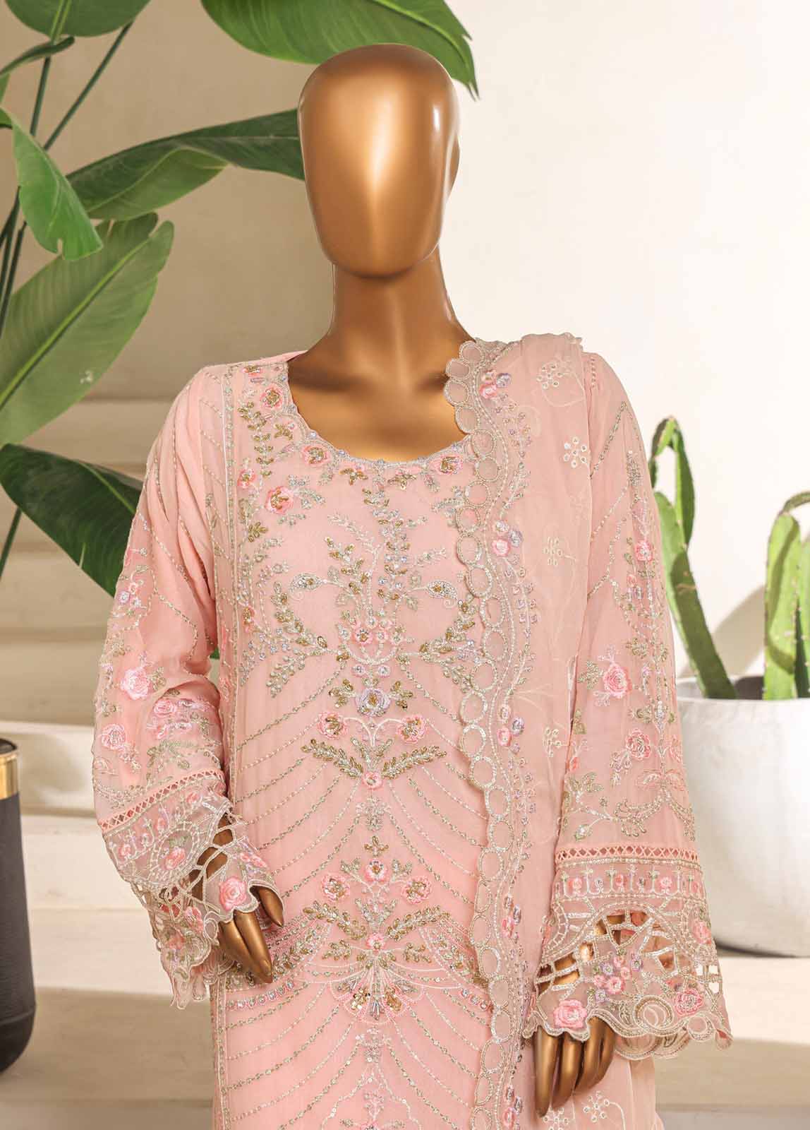 Bin Saeed STS-007-U Luxury Pret Organza 2025