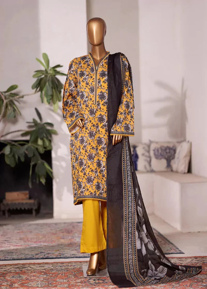 Bin Saeed WC-2510 3 Piece Printed Suits 2025