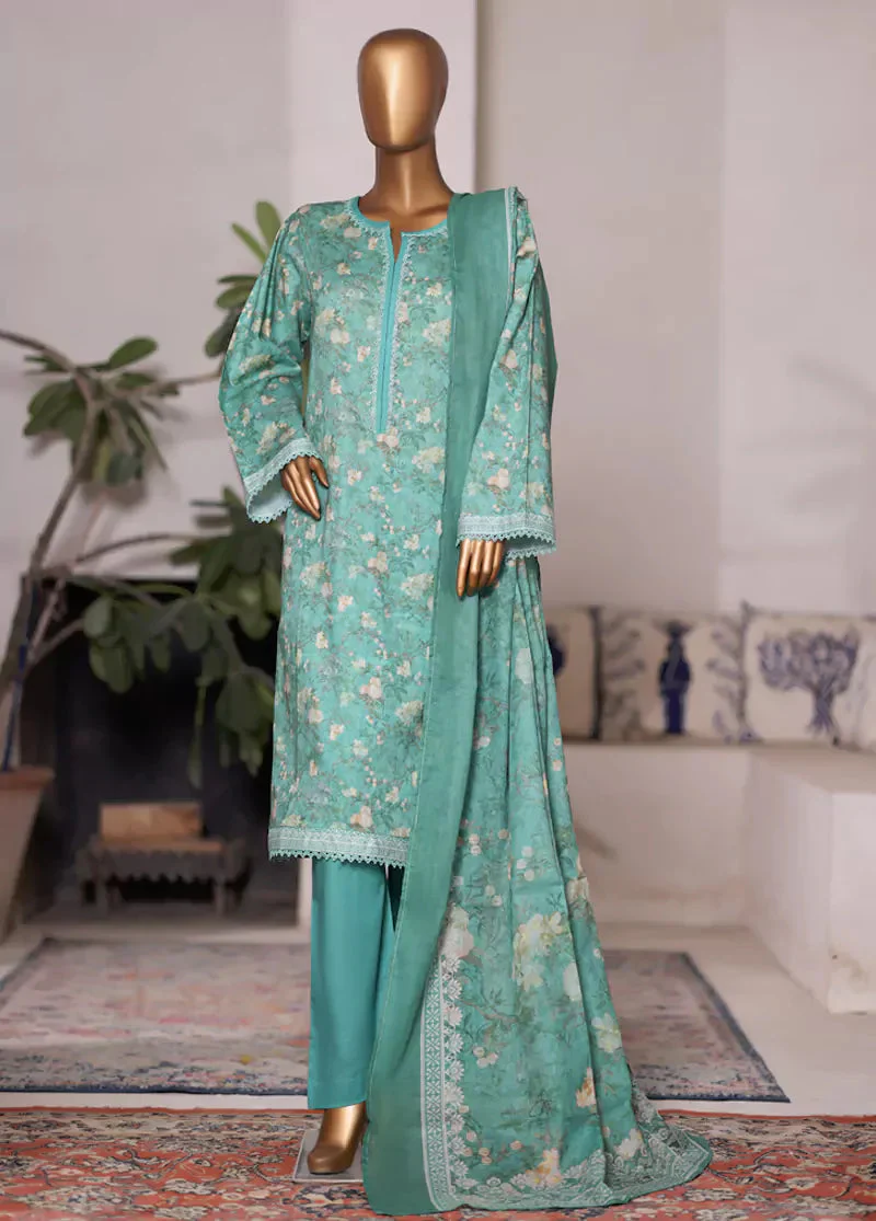 Bin Saeed WC-2582 3 Piece Printed Suits 2025