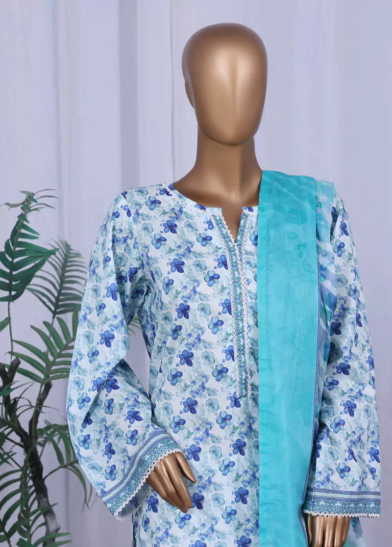 Bin Saeed WC-2586 3 Piece Printed Suits 2025