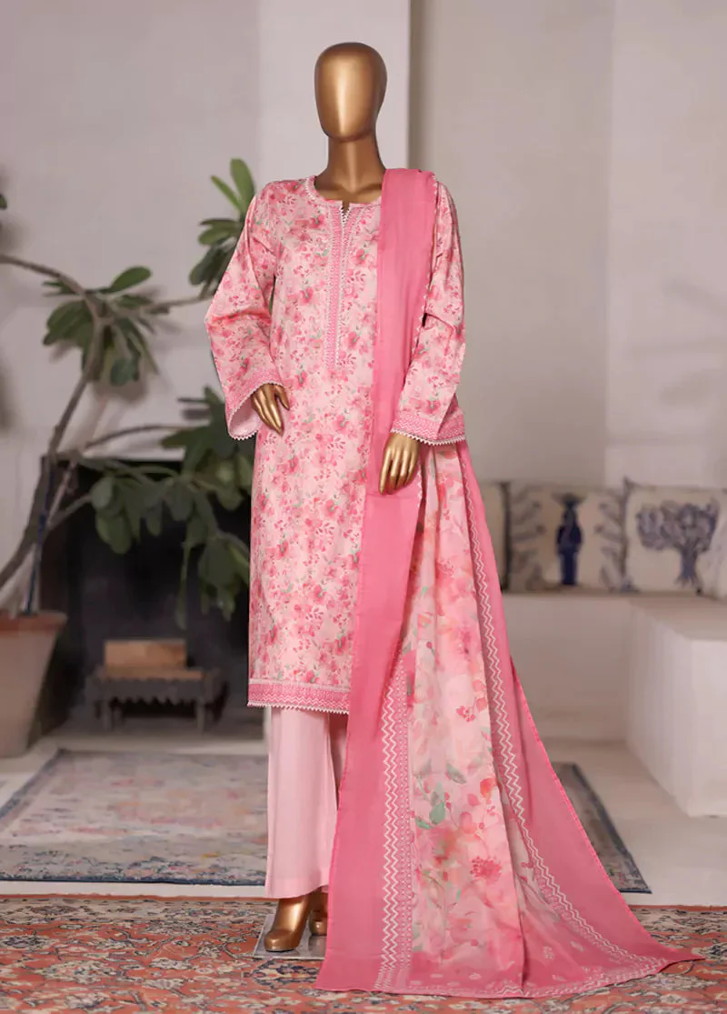 Bin Saeed WC-2590 3 Piece Printed Suits 2025