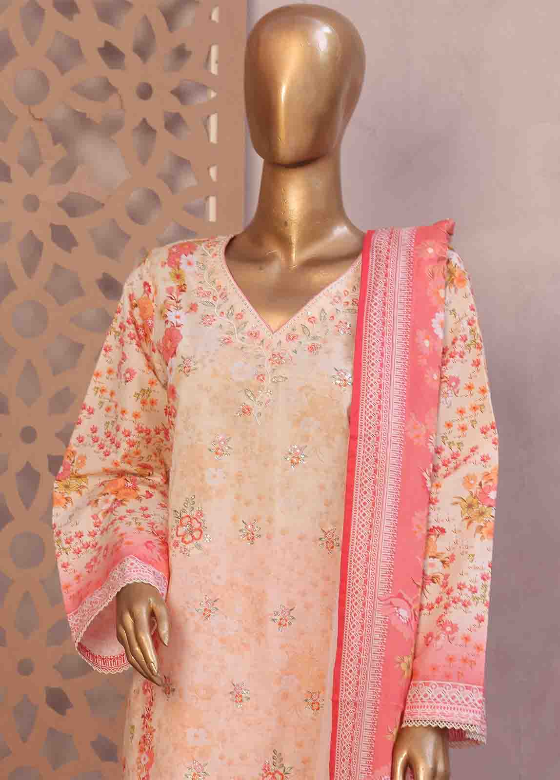 Bin Saeed WC-RE-029 ChikanKari Luxury Pret 2025