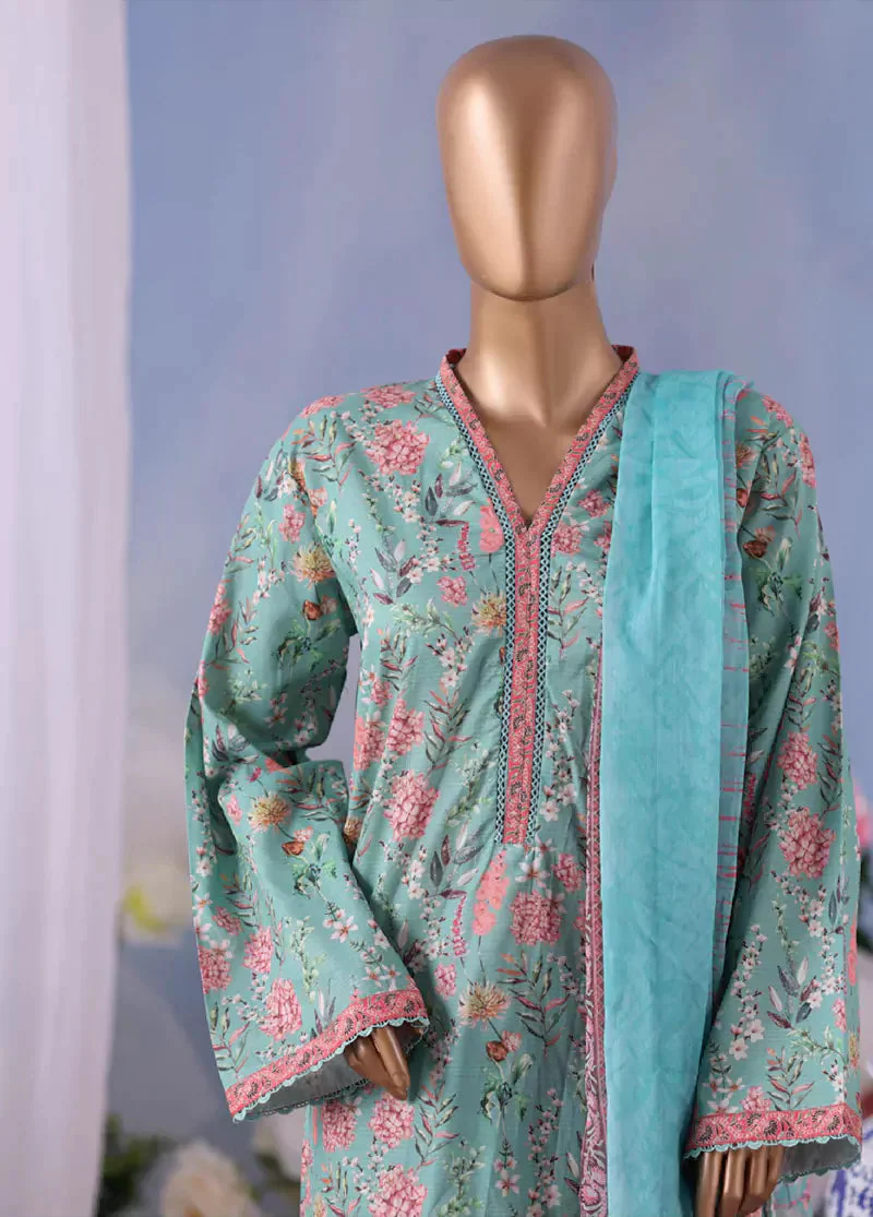 Bin Saeed WCC-2556 3 Piece Printed Suits 2025