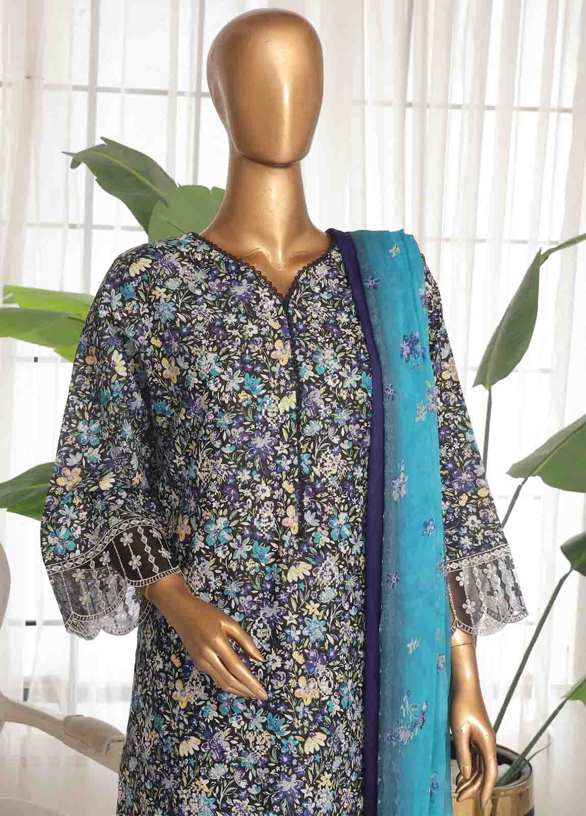 Bin Saeed WCKE-002-C ChikanKari Luxury Pret 2025