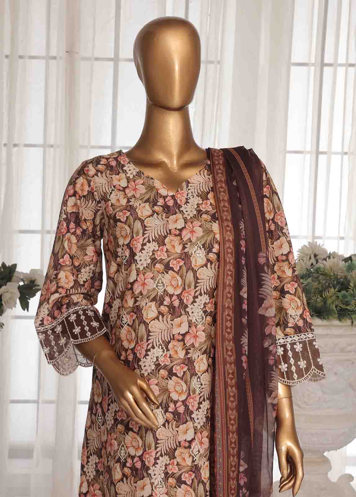 Bin Saeed WCKE-014-C ChikanKari Luxury Pret 2025