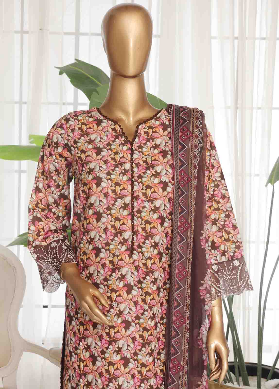 Bin Saeed WCKE-017-C ChikanKari Luxury Pret 2025
