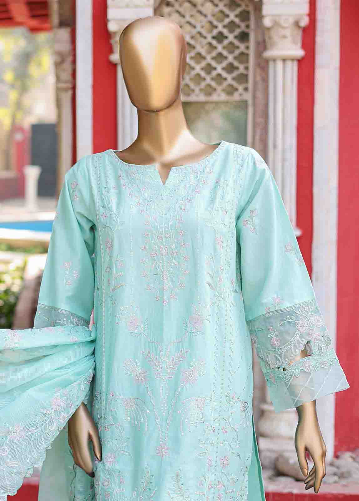 Bin Saeed WCTF-006-B Digital Printed Embroidered Suits 2025