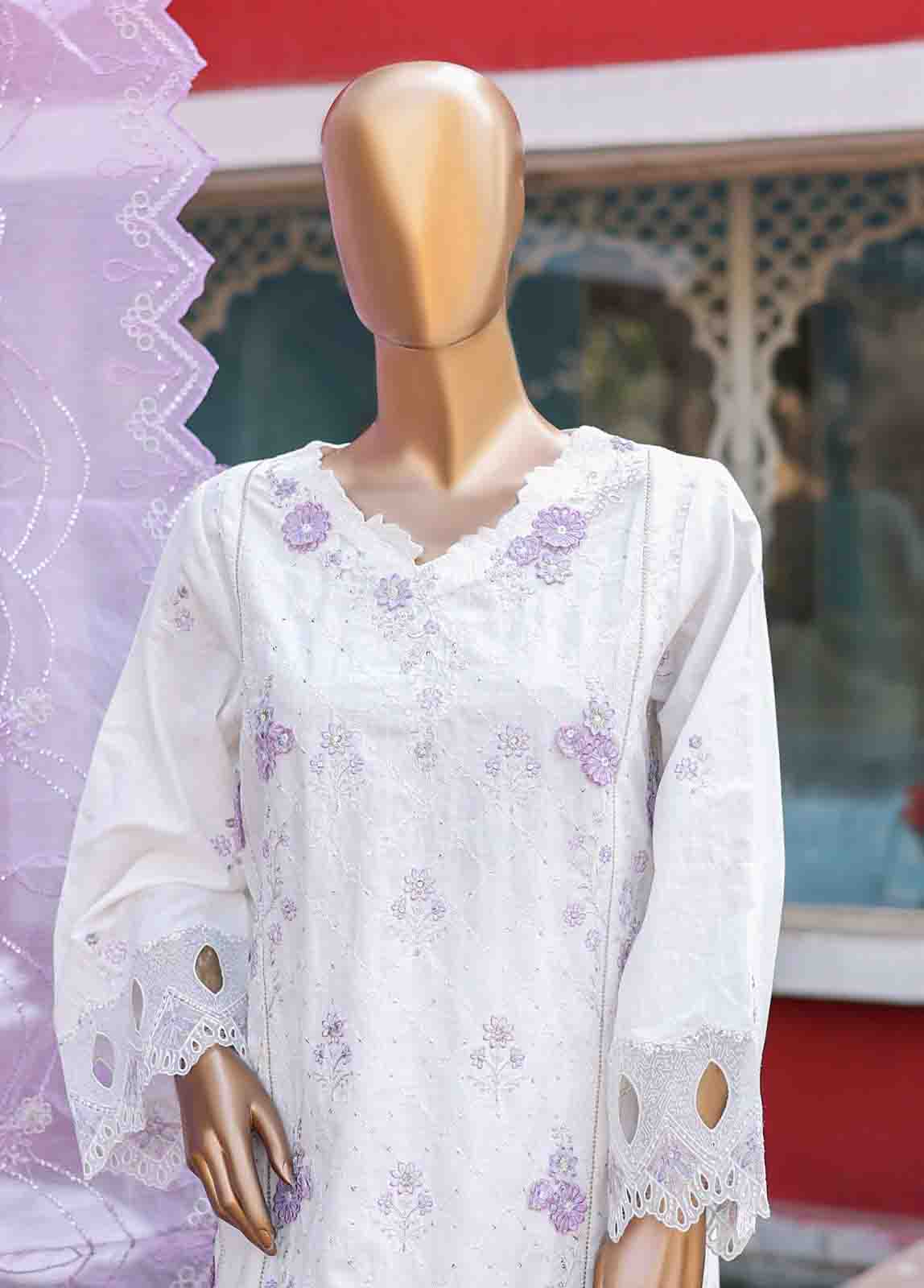 Bin Saeed WCTF-018-C Digital Printed Embroidered Suits 2025