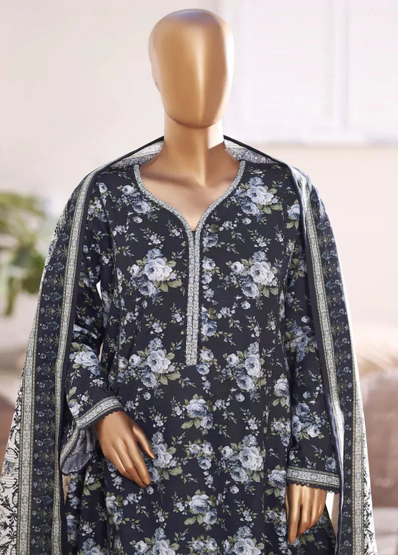 Bin Saeed WK-25110-FR Khaddar Printed 2025