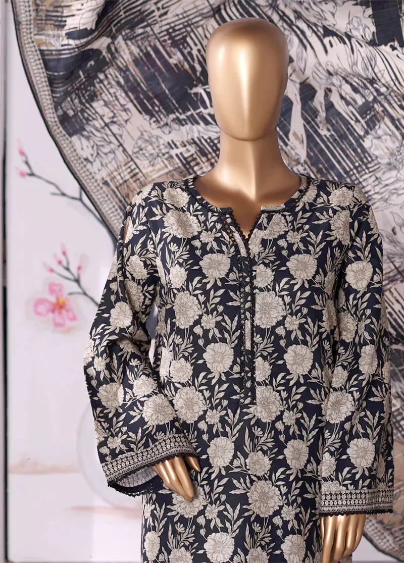 Bin Saeed WK-25113-PR Khaddar Printed 2025