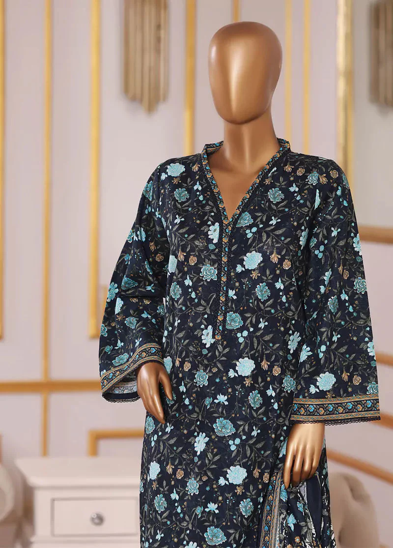Bin Saeed WK-25117-PR Khaddar Printed 2025