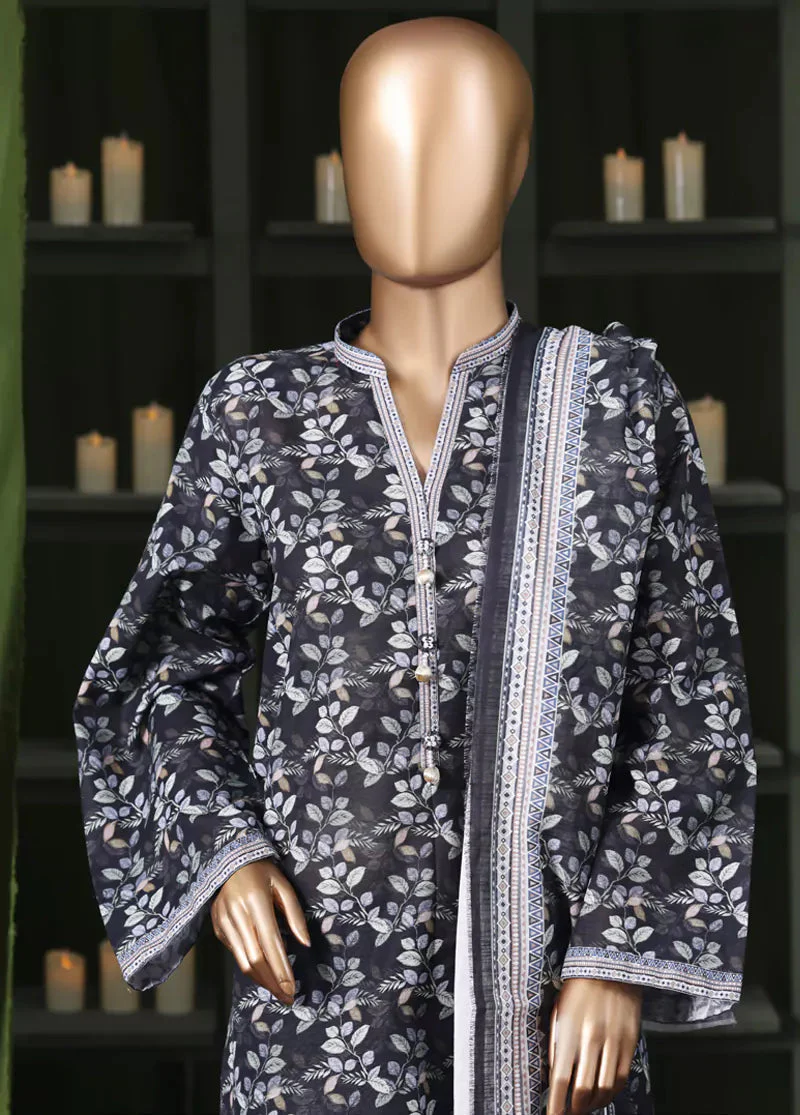 Bin Saeed WK-25132-PR Khaddar Printed 2025