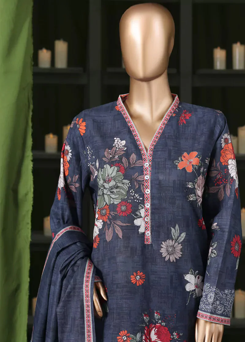 Bin Saeed WK-25133-PR Khaddar Printed 2025