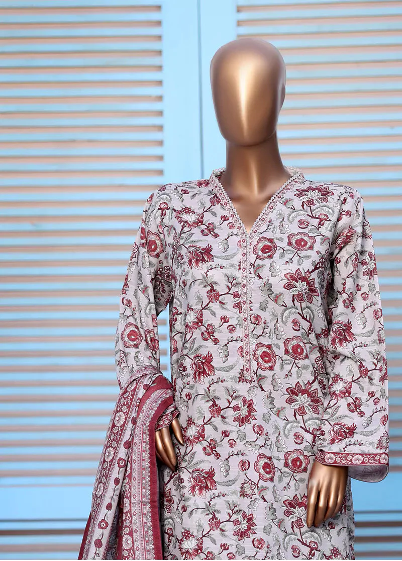 Bin Saeed WK-25139-PR Khaddar Printed 2025