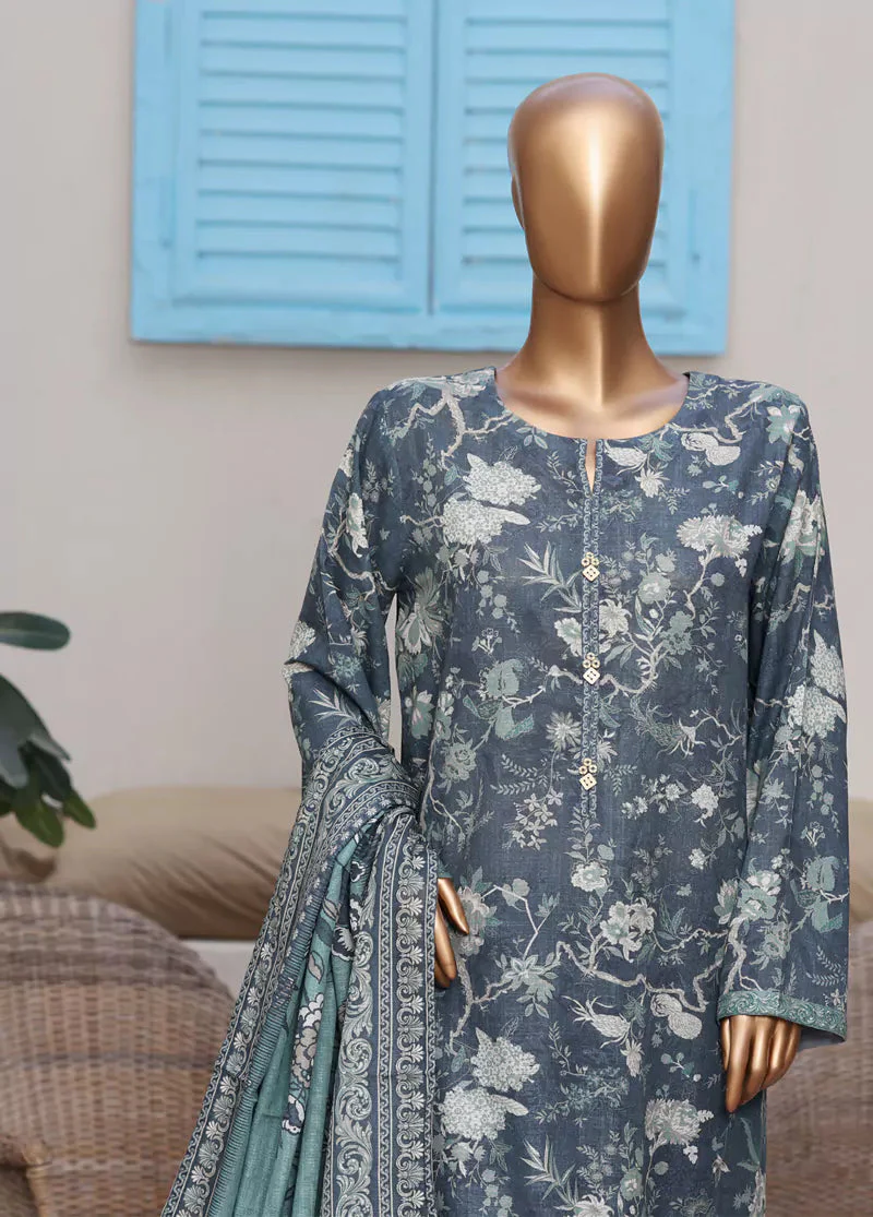 Bin Saeed WK-25163-PR Khaddar Printed 2025