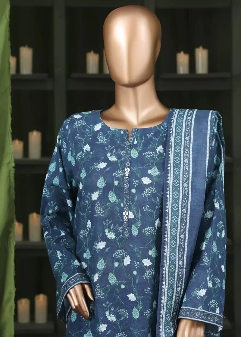 Bin Saeed WK-25168-PR Khaddar Printed 2025