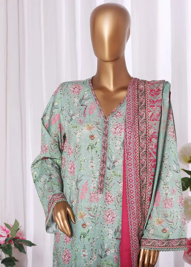 Bin Saeed WK-2554-PR Khaddar Printed 2025