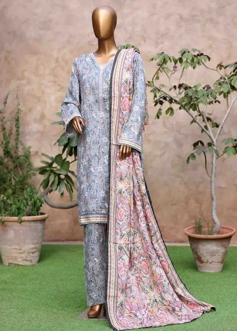 Bin Saeed WK-2590-PR Khaddar Printed 2025