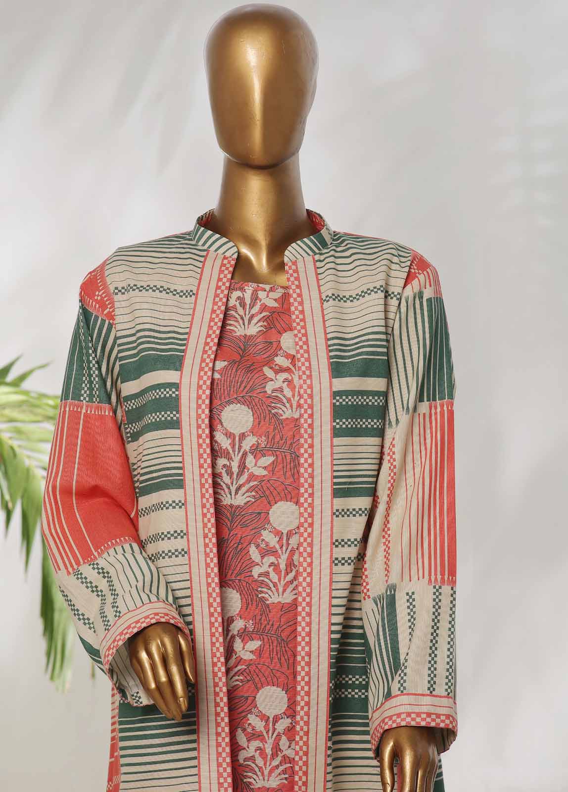 Bin Saeed WKJT-093 Winter Khaddar Printed Coords  2025