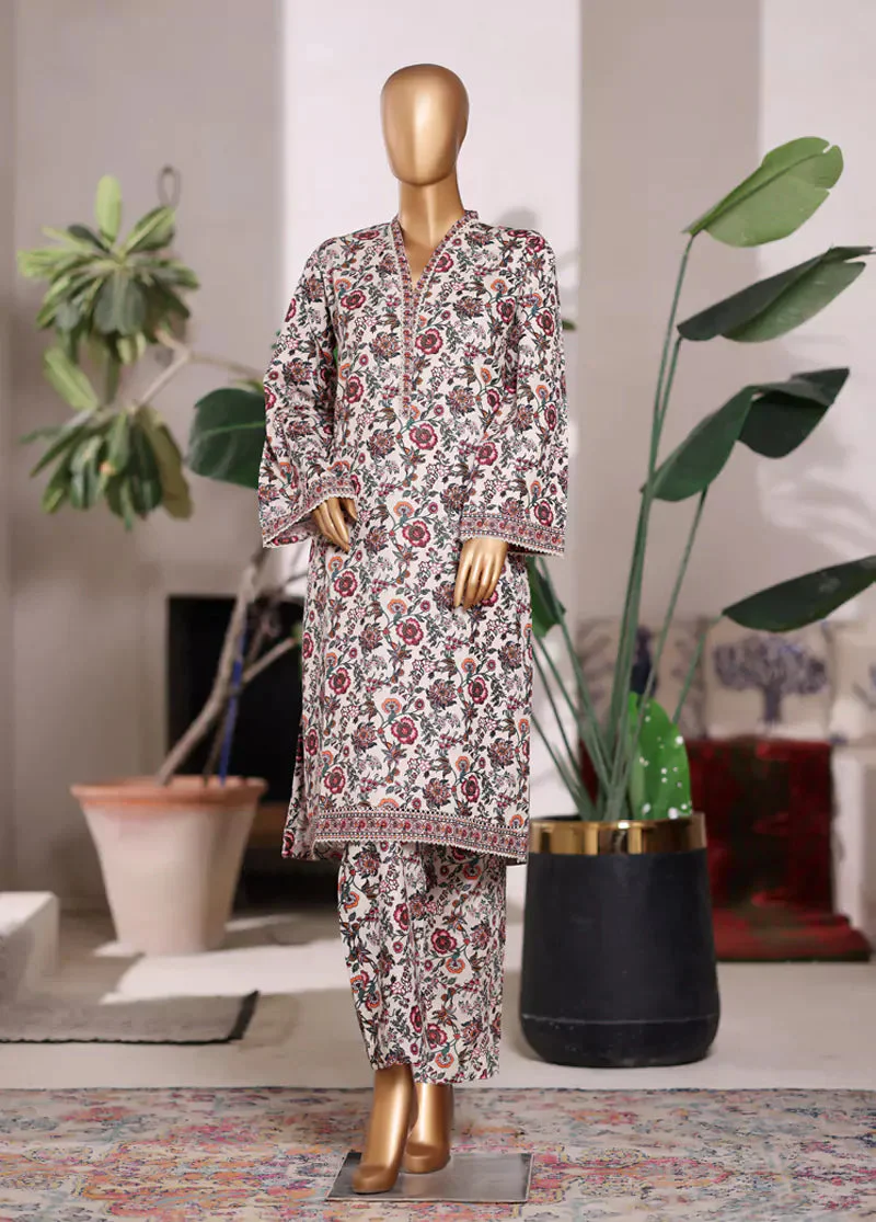 Bin Saeed WKP-2598-2 Winter Khaddar Printed Coords 2025