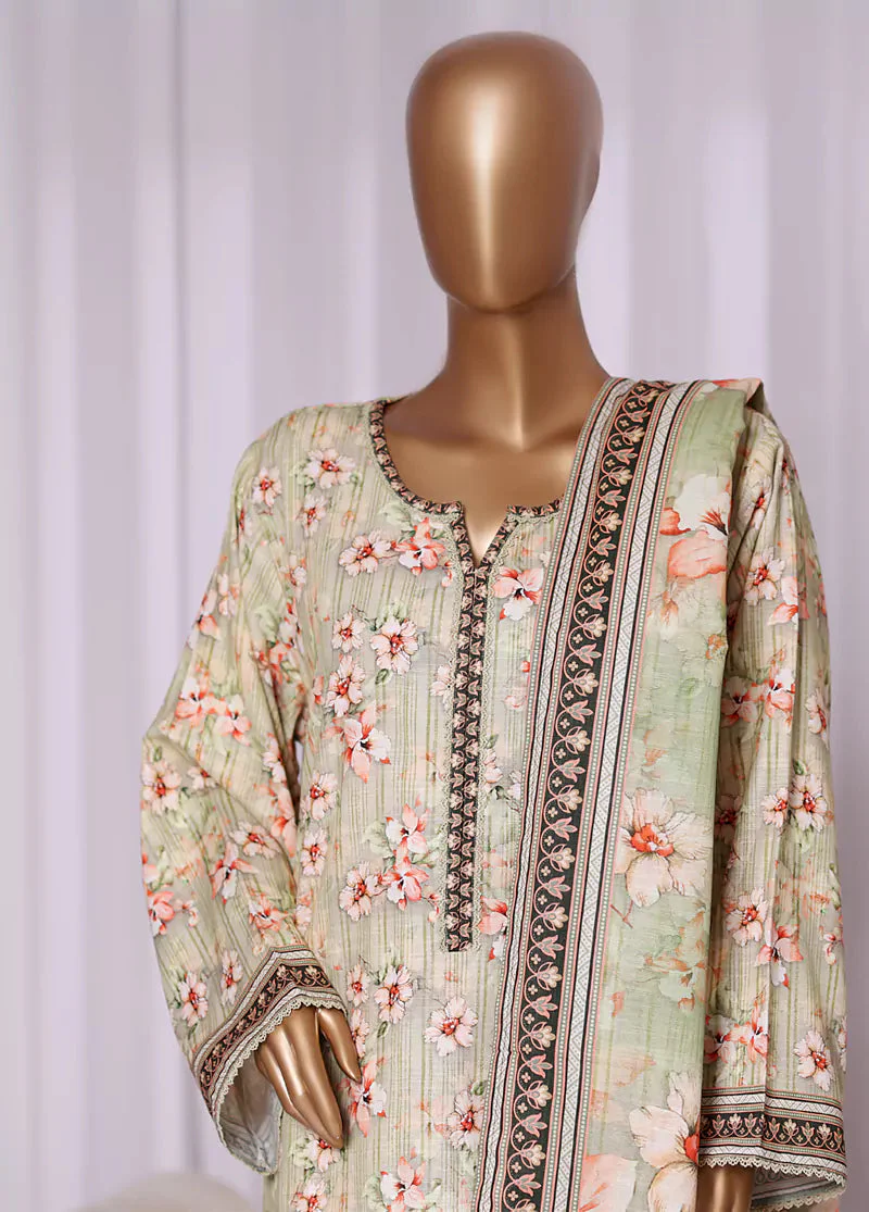 Bin Saeed WKZC-2598 Khaddar Printed 2025
