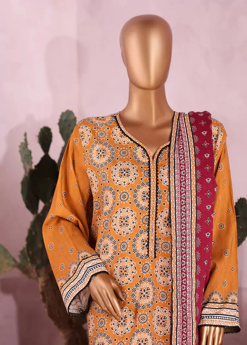 Bin Saeed ZC-2581 3 Piece Printed Suits 2025