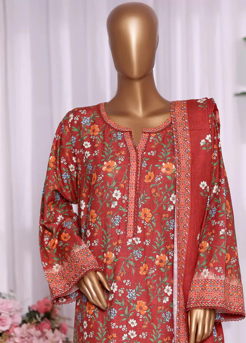 Bin Saeed ZCWK-25103 Khaddar Printed 2025