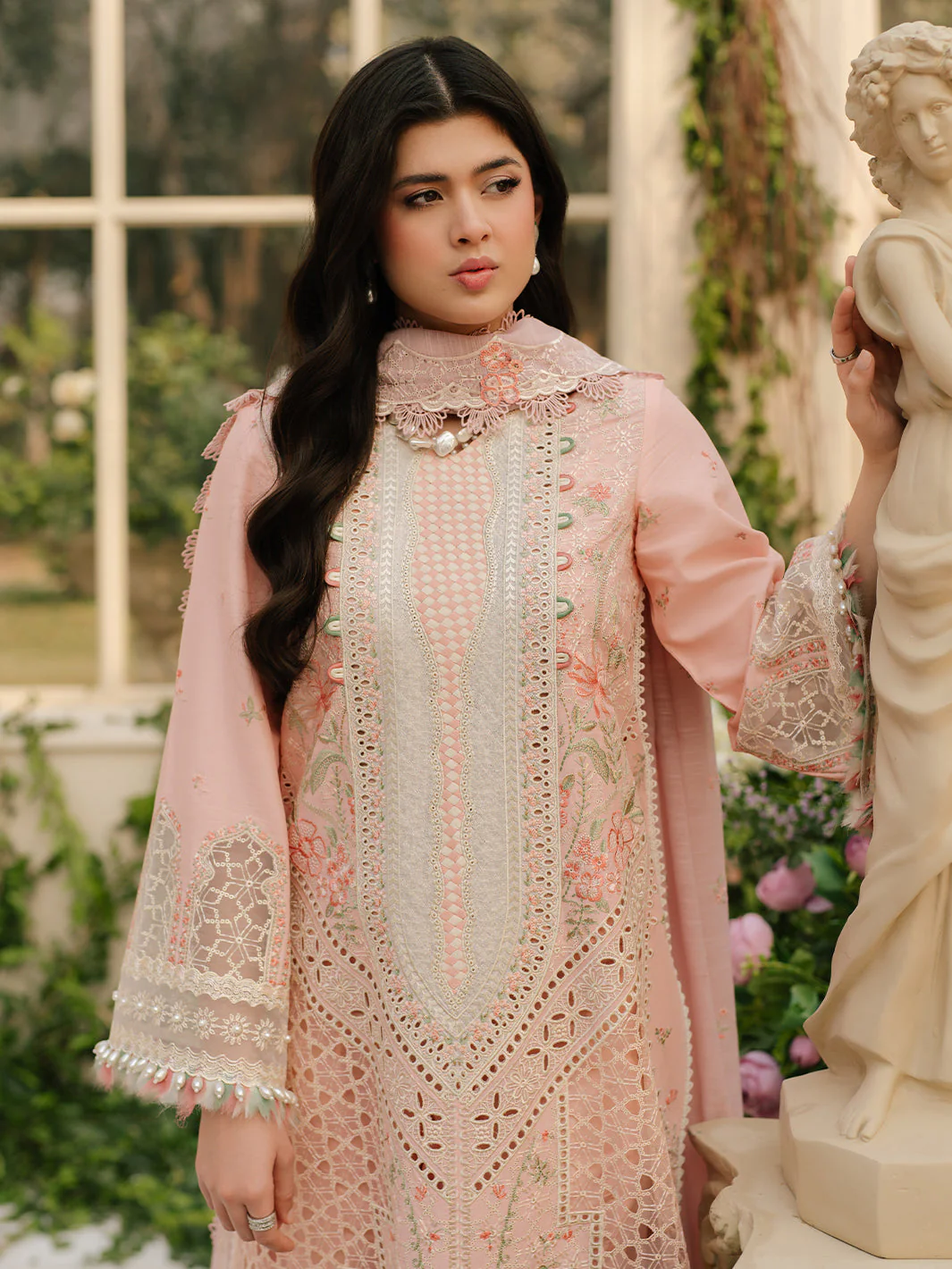 Binilyas 101 B Freesia Embroidered Lawn 2025 - Image 2