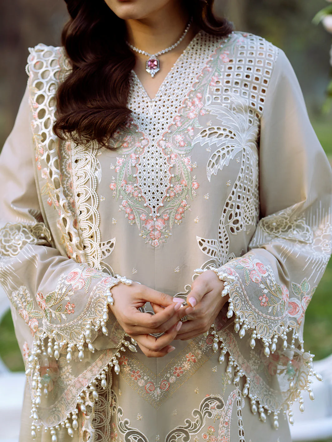 Binilyas 104 B Freesia Embroidered Lawn 2025 - Image 2