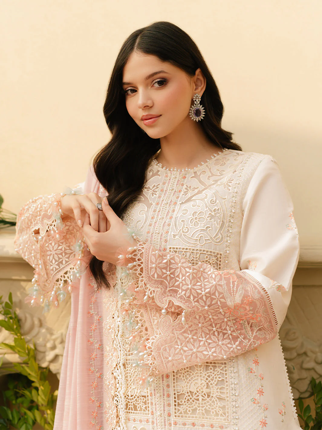 Binilyas 107 A Freesia Embroidered Lawn 2025 - Image 2