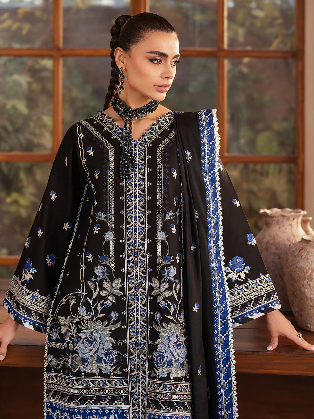 Binilyas 95 - B Mehroze Luxury Lawn 2025 - Image 2