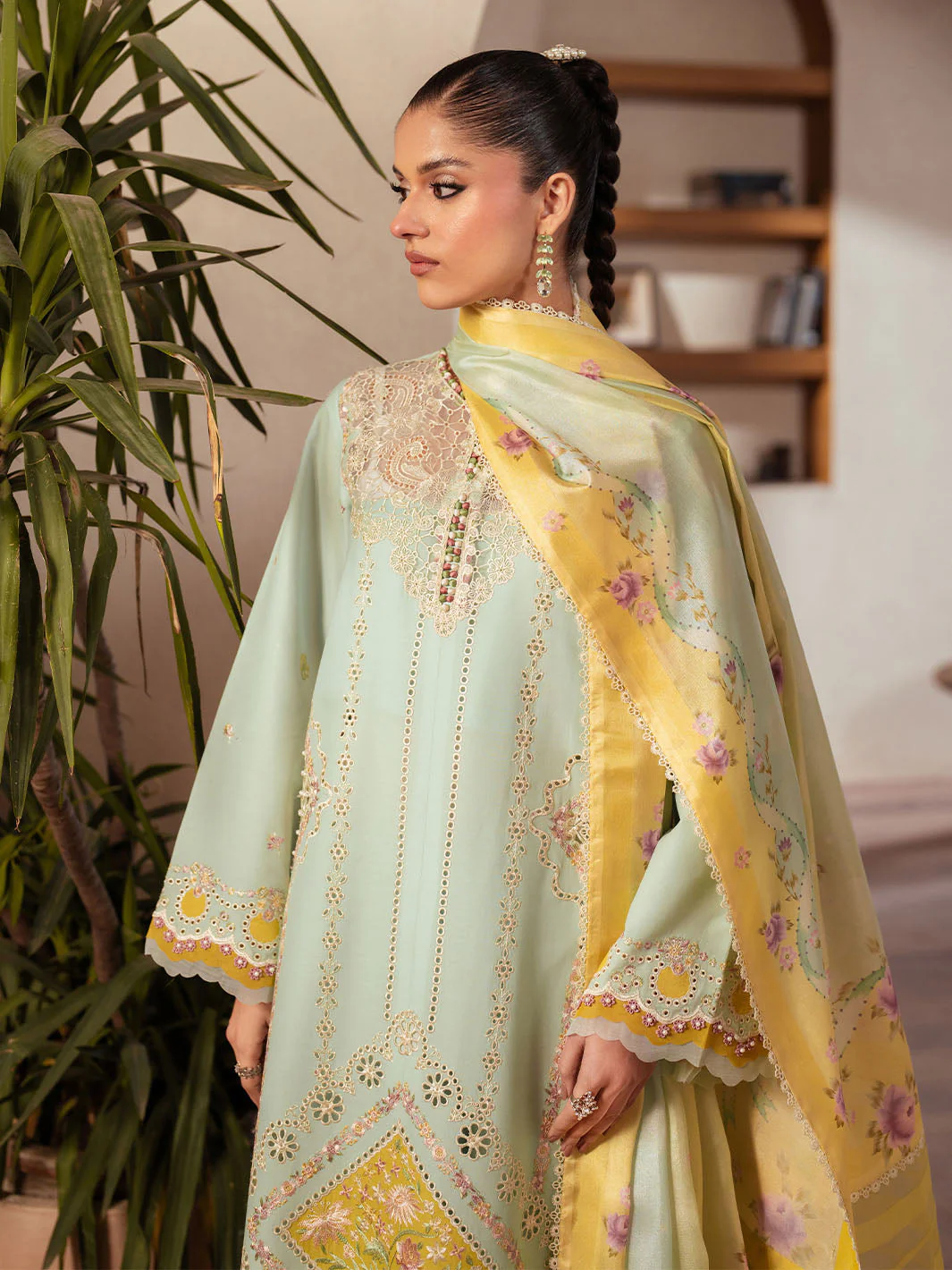 Binilyas 96 - B Mehroze Luxury Lawn 2025 - Image 2