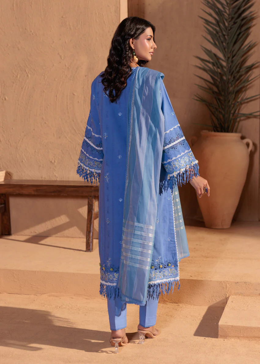 Bonanza Azure - 3 Pc (WUS25DE3050) Satrangi Winter Collection 2025 - Image 2