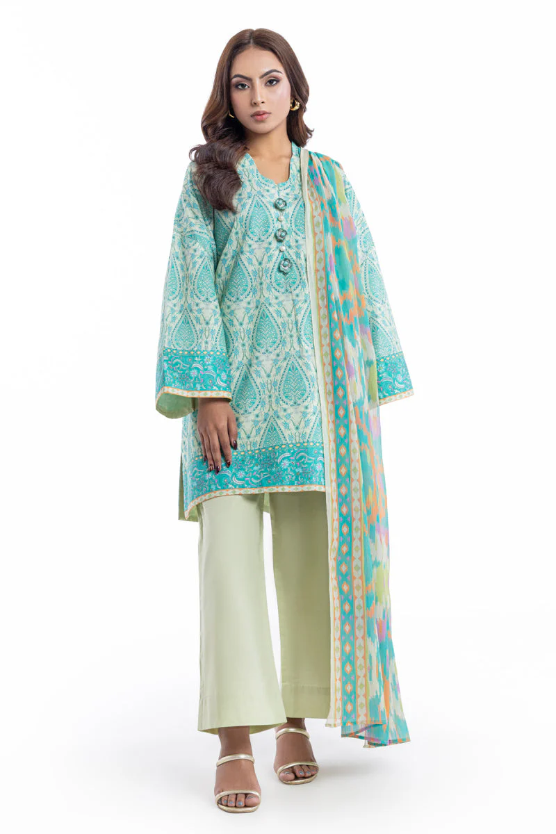 Bonanza Celadon Flair - 3 Pc (WU3PPBS26LI1F27) Lia Collection 0