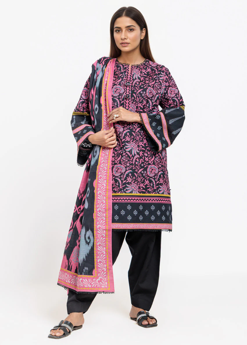 Bonanza Floral Busk - 2 Pc (WUSDPBW25LI10N6) Winter Collection 2025