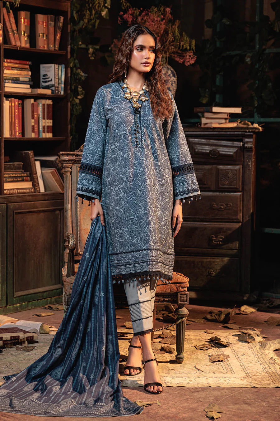 Bonanza Floral Paisley Winter Collection 2024 - Image 2